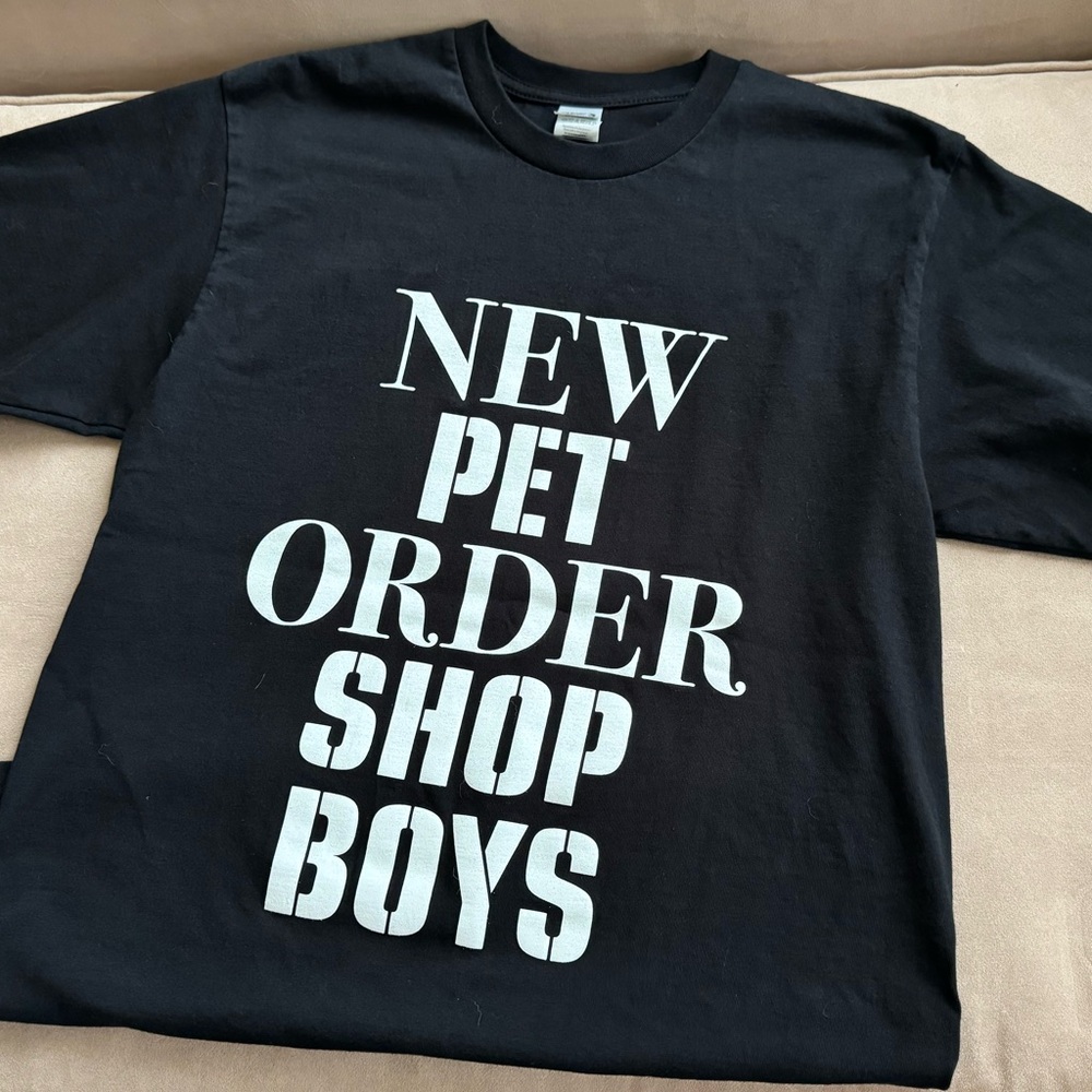 OFFICIAL New Order Pet Shop Boys Unity North American tour tee medium